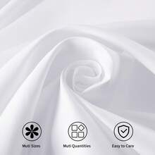 Tomnk 10pcs Round Table Cloths 90/120 Inch - Circle Bulk Linen Polyester Fabric Washable Table Cloth Cover For Wedding Reception Banquet Birthday Party Buffet Restaurant, Outdoor Deocr