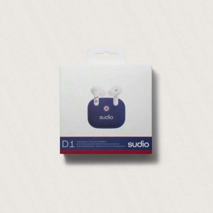 Sudio D1CRZ Audífonos True Wireless In-Ear, Bluetooth 5.4, Equipado con ENC, Club Cruz Azul.(default) - Multicolor - Añade 4