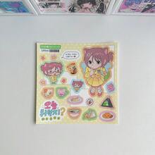 1 tờ nhãn dán hoạt hình, nhãn dán nhân vật cô gái dễ thương và ngầu, nhãn dán sáng tạo để tự làm sổ lưu niệm - Nhiều màu - Xem 10