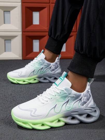 Unisex Outdoor Sports Casual Lightweight Breathable Non-Slip Durable Low-Top Sneakers For Teenagers, Suitable For All Seasons