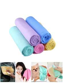 1PC Car Chamois Absorbent Towels, Car Wash Wipes, And Car Wash Cloths. Reusable, Ultra-Soft, Scratch-Free, Lint-Free Chamois Towels For Cars. Suitable For SUVs, Sedans, And Trucks. - Style a - View 10