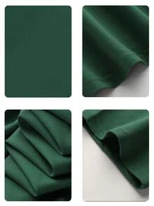 Teenager Boys' Los Angeles Graphic Round Neck T-Shirt, Boys' Casual Soft Tee Shirt For Summer - Dark Green - View 7