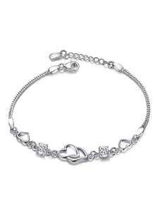 1 Piece Of Bracelet, Simple And Adjustable, Suitable For Teenagers. Mother's Day Gift, Mother's Day Wedding Anniversary - Multicolor - View 6