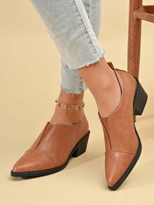 New Casual Comfortable Versatile Slip-On Elastic Women's British Style Business/Commute/Office/Holiday Loafers