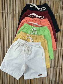 BOYS' BERMUDA SHORTS CHILDREN'S PREPPY FASHION NEW RELEASE - Màu be - Xem 1