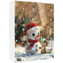 Cute Acrylic Snowman Ornament, Christmas Tree Decoration, Blind Box Set - Multicolor - View 1
