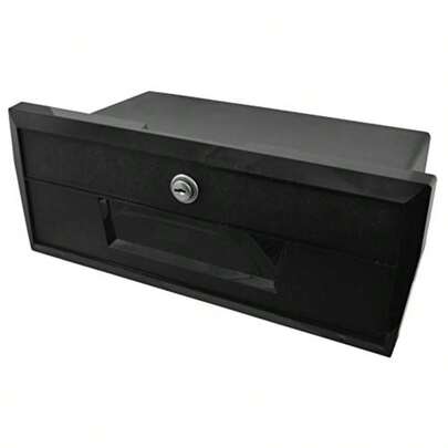 26381 Standard Lightweight Lockable Replacement Boat Glove Box With Keys One Size