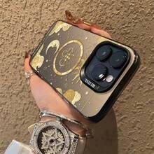 Anti-Impact Case, Durable Cover, Watch Pattern, Gold Plated,  XS Max XR 7 8 11 12 13 14 15 16 Pro Max 7 8 14 15 16 Plus, Galaxy A03 A05S A10 A11 A12 A13 A14 A15 A20 A23 A32 A35 A50 A51 A52 A55 A72 S20 S21 S23 FE S22 S23 S24 25 Ultra A2 A3 10C 12C 13C 14C, POCO X3 X5 X6 F6 X7 PRO C55 C65 NOTE 8 9 11 12 13 14 PRO, Moto E22 E40 G14 G20 G22 G24 G30 G34 G52 G51 G60 G84 Case - J1 - 查看 3