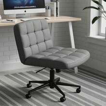 Home Office Chairs - Grey - View 3