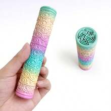 1pc 3d Printed Telescopic Sword, Leisure Toy, Creative Toy For Teenagers > Pressure-Relieving Toy For Teenagers, Leisure Tool For Teenagers. Xiangyun Telescopic Sword, Luminous Outdoor Toy Sword, Puncture-Resistant Design, Interactive Mini-Game, A Must-Have For Festival Gifts - Multicolor - View 11