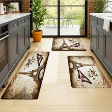 Patriotic Celebration Bathroom Mat, Red, White And Blue Balloons With Gold Stars And Ribbons, Elegant Birthday Messages And Confetti, Festive Style Bathroom Rug, Bedroom Doormat, Flannel Home Decor - White - View 6