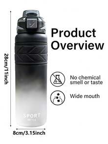 1个1000毫升/32盎司大容量磨砂吸管杯，闪电图案杯盖，时尚美观，配有吸管和提手，防漏，多种颜色可选，适合户外运动、短途旅行、跑步、健身、节日送礼