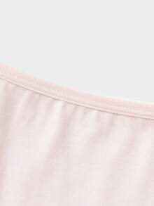 Balabala 5pcs/Pack Girls' Elastic Waist Comfortable Casual Panties - Light Purple - View 4