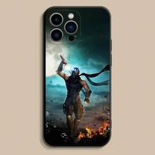Funda de teléfono N- G-Gaiden NG4 compatible con  17,16,15,14,13,12,Pro,Max,Plus,E,SE4,Air,Mini, funda suave negra, compatible con funda de  17, funda de  17 Pro, funda de  17 Pro Max - z4 - Ver 11