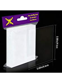 100/200/300/500/600/1000张透明卡套，适用于收藏游戏卡、硬卡套、集换式卡牌、棒球卡、万智牌、体育卡等。 - 透明卡膜 - 查看 9