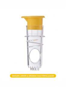 Dụng cụ vắt chanh, dụng cụ vắt chanh bằng nhựa - Có nắp đậy, máy ép trái cây nhỏ - Dùng để vắt nước chanh cho cocktail và đồ uống. - Nhiều màu - Xem 7