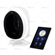 AISIA Q1 Máquina analizadora de piel facial 3D Analizador de piel de 15,6 pulgadas Máquina facial Escáner de análisis de piel de 8 espectros de luz - Depósito personalizado - Ver 4