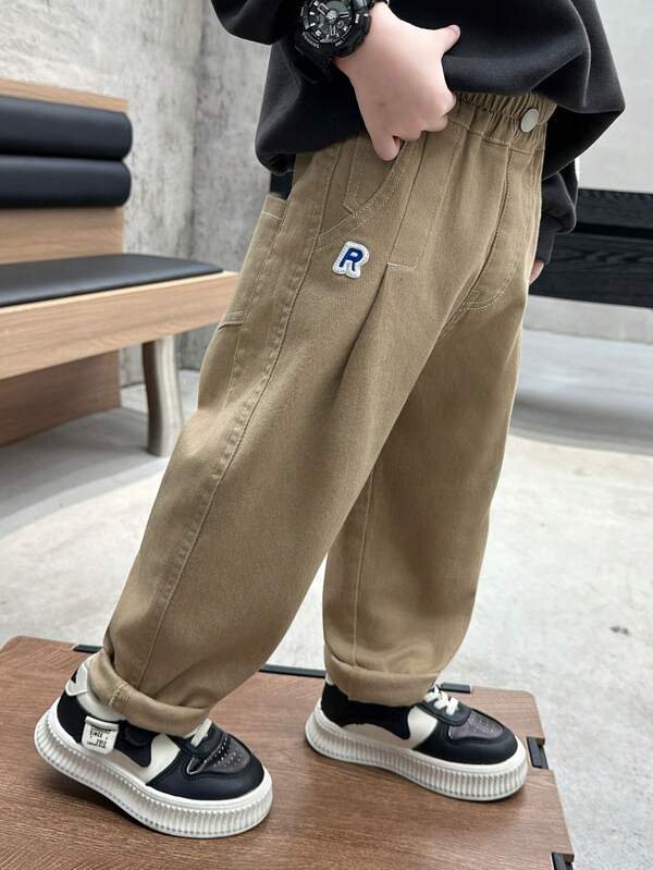 Jungen Lässig Gerade Bein Hosen, Frühling/Herbst