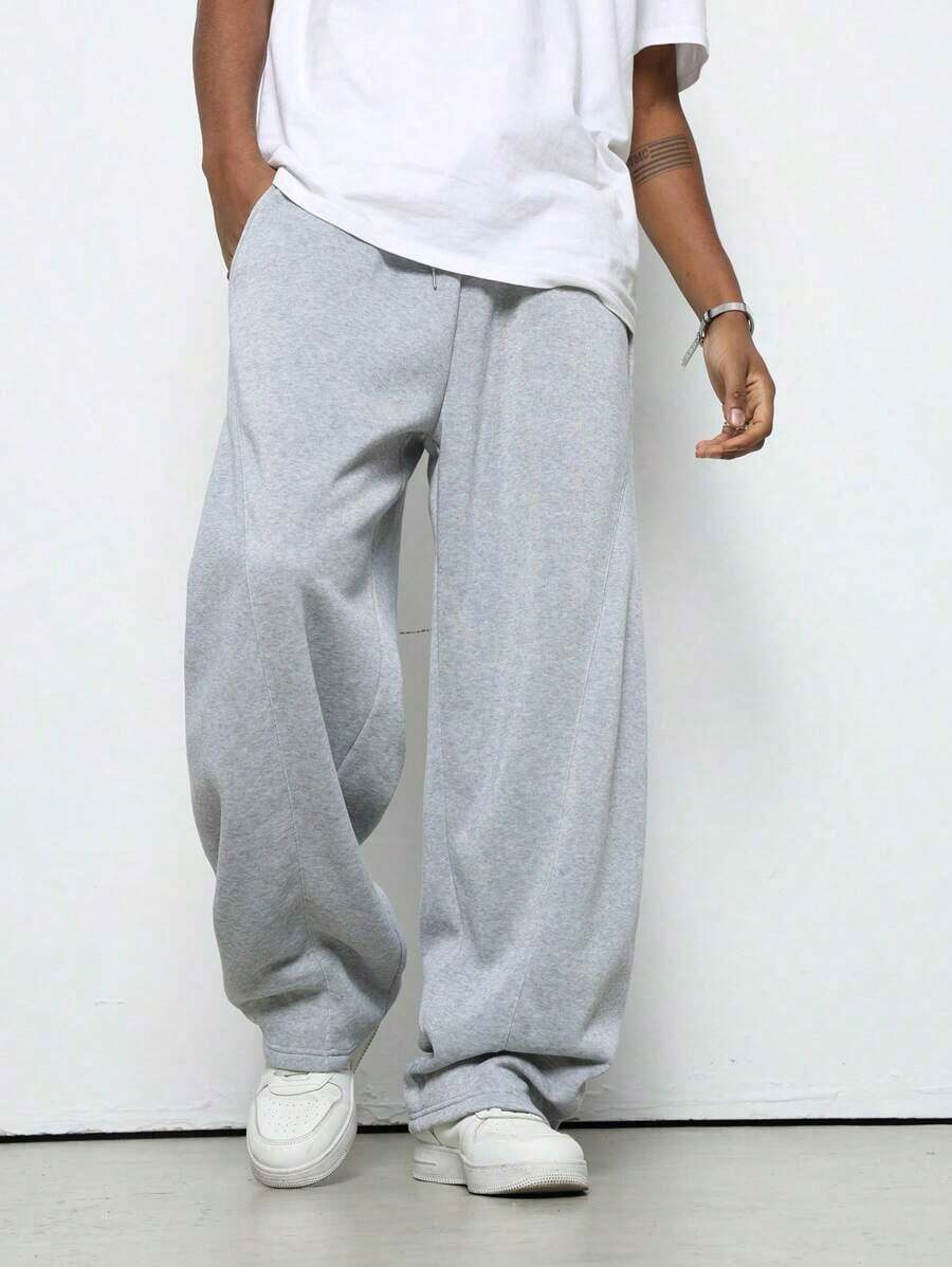 Men Sweat Pants - Grey - View 1