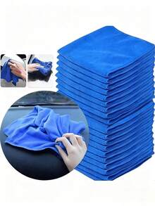 Cleaning Cloth,1/3/5/10pcs High Density Coral Fleece Car Wash Towels, Double-Sided Thick Absorbent Automotive Cleaning Cloths, Glass Wiping Rags, Suitable For Auto Repair Shops, Hotels And Restaurants Cleaning