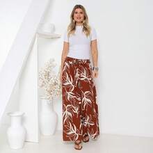 Duna Skirt Pants - 咖啡棕 - 查看 2