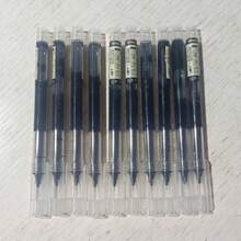 10/20pcs Quick-Drying 0.5mm Liquid Gel Pens, Black And Red Ink Ballpoint Pens For Office Signature, Back To School Supplies, Student Stationery