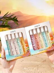 1pc/5pcs/10pcs 10ml Fragrance Spray Set, Includes 10 Different Scents (Coconut, Fruit, Vanilla, Caramel, Nut, Lavender, Milk, Rose, Amber, Sandalwood), Long-Lasting Aroma, Multi-Layered Fragrance, Suitable For Daily Use, Ideal Gift For Vacation And Parties, Unisex Mini Perfume Set, Vanilla Scented Fragrance Spray, Exquisite Packaging