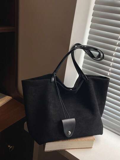 Fashionable Versatile Large Capacity Commuter Vintage Tote Bag For Women