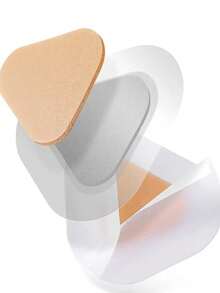 10pcs Women's High Heel Gel Heel Protectors, Adhesive Foam Pads, Shoe Liners, Shoe Cushions, Foot Care Pads