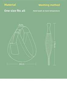 1pc Baby Pink Monochrome Sling Carrier, Suitable For Newborns To Toddlers, Can Be Worn Horizontally Or Vertically