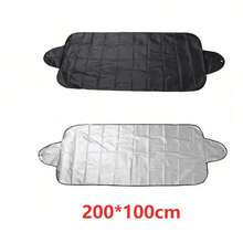 1 st hopfällbar snöskydd för vindruta, vintersolskydd