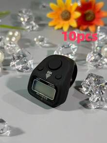 عداد مطاطي جديد، عداد متعدد الوظائف محمول مع شاشة رقمية، مناسب لعد الصلوات والجرد والحركة المرورية وأكثر من ذلك - متعدد الألوان - مشاهدة 32