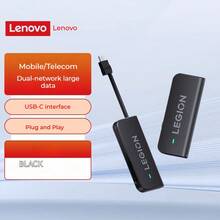Lenovo Portable WiFi 4 Mobile Wireless WiFi, No SIM Card Needed, Wireless Internet Access Device, Portable 4G Router, 2024 Model, Black