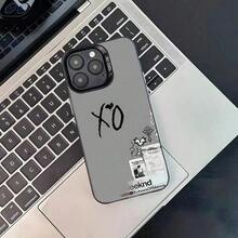 Funda para teléfono W-Weeknd XO para iPhone 17,16,15,14,13,12,11,Pro,XS,Max,Plus,Mini,SE, cubierta mate negra a prueba de golpes. Accesorios de Halloween. Calentamiento navideño. - Z2 - Ver 2