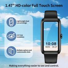 LIGE New Smart Watch With Over 100 Sports Modes, Smart Voice Calling, Calorie Tracking, Period Reminder, Camera Control, Weather Forecast And More, Fashionable For Men And Women - 1 Set - View 5