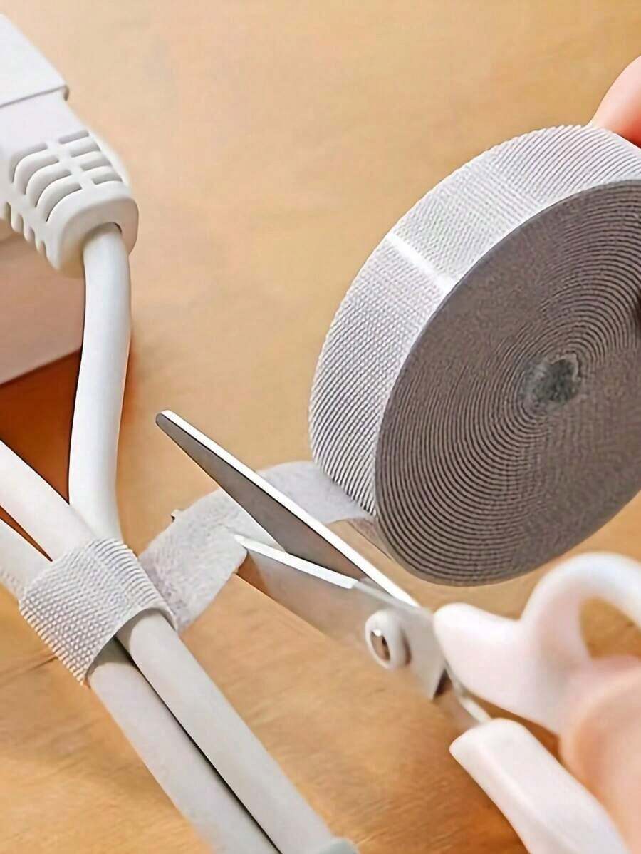 1个可重复使用的电线整理器 - 耐用且用途广泛，可有效管理电线，打造整洁空间 - 彩色 - 查看 1