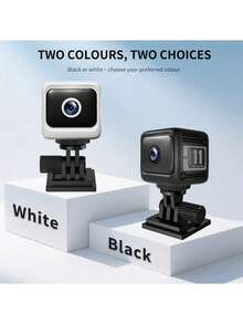 4K无线摄像头，广角镜头。配备小影观观App。支持4位用户同时在线，可通过二维码和蓝牙连接。内置大容量电池，续航持久。螺旋支架支持多种场景。具备低电量提醒和智能报警推送功能。电池容量：1600mAh。