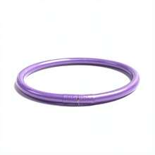 1 chiếc vòng tay thạch PVC kim loại màu thạch, thời trang cho phụ nữ đeo khi đi nghỉ ở bãi biển - Màu thạch 5mm - Xem 17