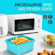 2 Cup Silicone Freezer Trays With Lids, Silicone Soup Freezer Molds - Leakproof, BP A-Free, Stackable, Microwave & Dishwasher , Perfect For Soups, Sauces, Meal Prep, And Baked Goods - 4 Pack--Winter Supplies, Christmas Supplies, Christmas Gifts, Holiday Gifts - mặc định - Xem 2