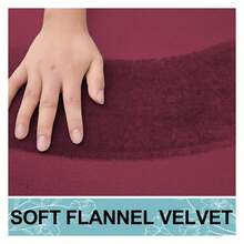 Memory Foam Bath Mat 24x16, Extra Soft And Absorbent Bathroom Mats, Non Slip Washable Carpet For Floor, Shower And Tub, Burgundy - Multicolor 72 - View 3