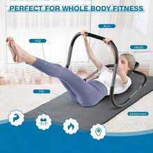 1PC Abdominal Roller, Develop Abdominal Muscles And A Small Waist - Black - View 1
