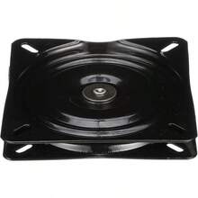 17721 Seat Swivel For Boat Seat 3Degree Tilt Action 7 Inches Steel Black Powder Coated