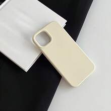 High-End Solid Color Aesthetic True Silicone Phone 16 Pro, Compatible With 15/14/13/12 Pro, Soft And Smooth Texture, Shockproof Protective Cover Plus. Slim Soft Phones - 1 cái - Xem 8