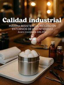 Stainless Steel Swirl Container For 250ml With Lid | Sc-Al1 - 銀色 - 查看 6