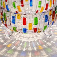 Candy Jars, Covered Candy Jars, Decorative Candy Dish Containers, Vintage Relief Glass Jars, Colorful Crystal Storage Bowls, Suitable For Offices, Beautiful Covered Bowls, Suitable For Chocolate Desserts Or Jewelry Storage - 1 - View 5