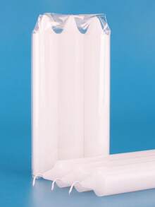 6 Pieces Per Pack, Diameter 2.5 Cm Long 15 Cm, A Variety Of Colors Odorless Household Lighting Colored Candles, Bar Restaurant Candlelight Holiday Religious Ceremony Black White Purple Pink Green Candles - Multicolor - View 12