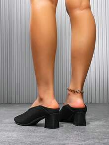 New Stylish Mary Jane High Heels For Women, Elegant Comfortable Non-Slip Rubber Sole, Versatile For Work & Casual, Lightweight All-Season, Glitter Powder Multiple Color Options Cute High Heel Pumps