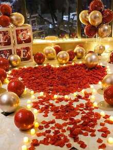 1000 قطعة من بتلات الورد المصنعة، بتلات ورد اصطناعية، ديكور عيد الحب، ديكور تبديد الزهور للزفاف، مناسبة لحفلات الخطبة، ديكور عيد الحب، ديكور الزفاف، ديكور الغرفة، وديكور الذكرى السنوية