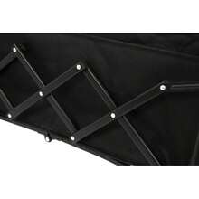 Lightweight, Portable And Sturdy Folding Beach Cart With Wheels - An Ideal Outdoor Utility Vehicle For Errands, Camping, Shopping, Sports And Large Gardens. - Black - View 6