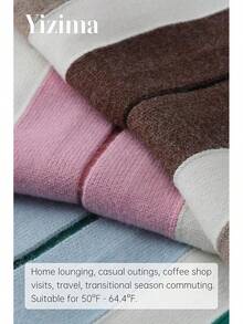 Women's Oversized Open Front Cardigan Sweater - Lightweight Alpaca Wool Long Sleeve Coatigan With Draped Pocket - Hồng - Xem 7